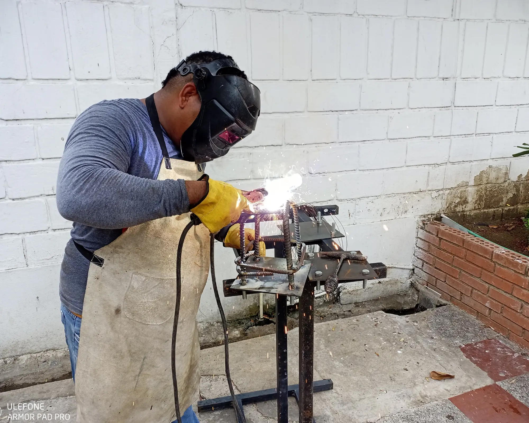 Primer registro fotográfico del proyecto mantenimiento y adecuación de instalaciones educativas